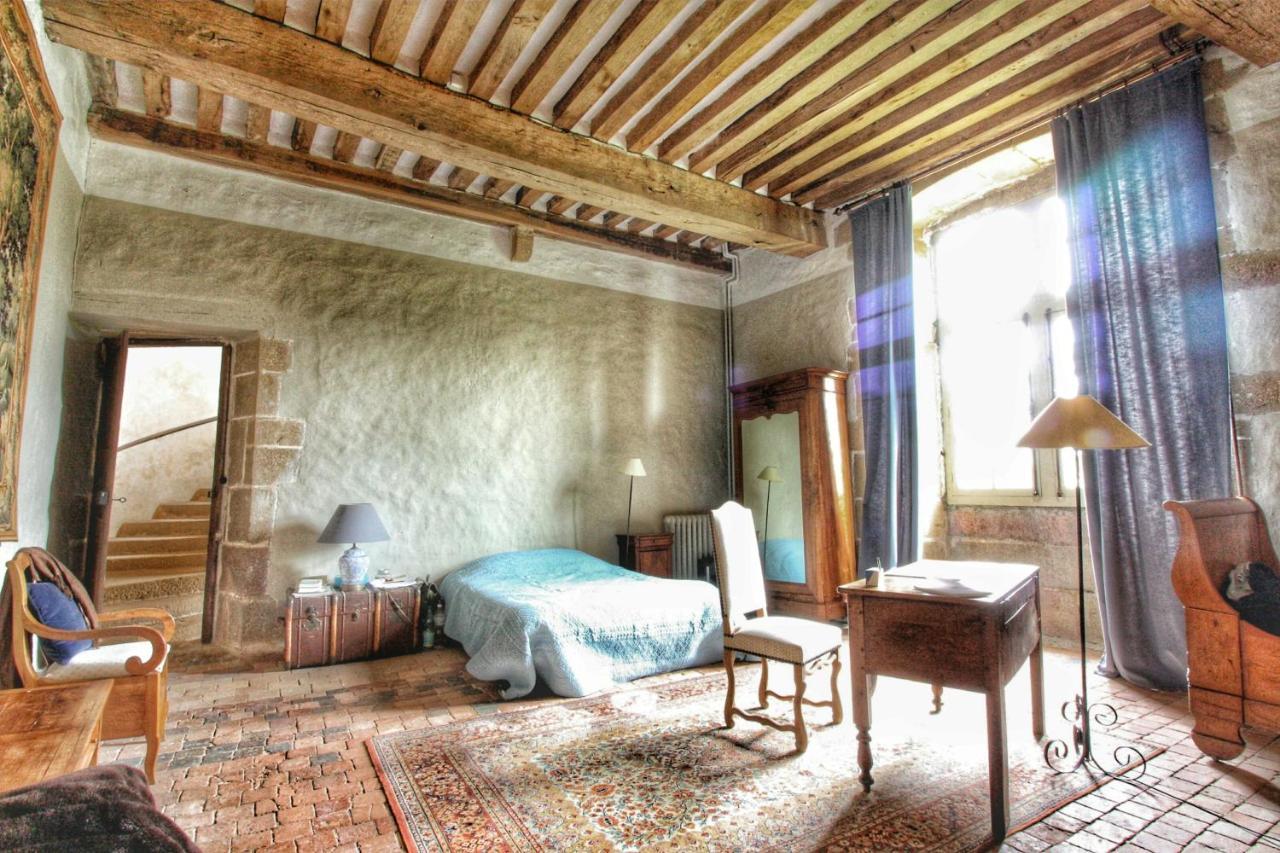 Chateau De Bourgon Montourtier Bagian luar foto
