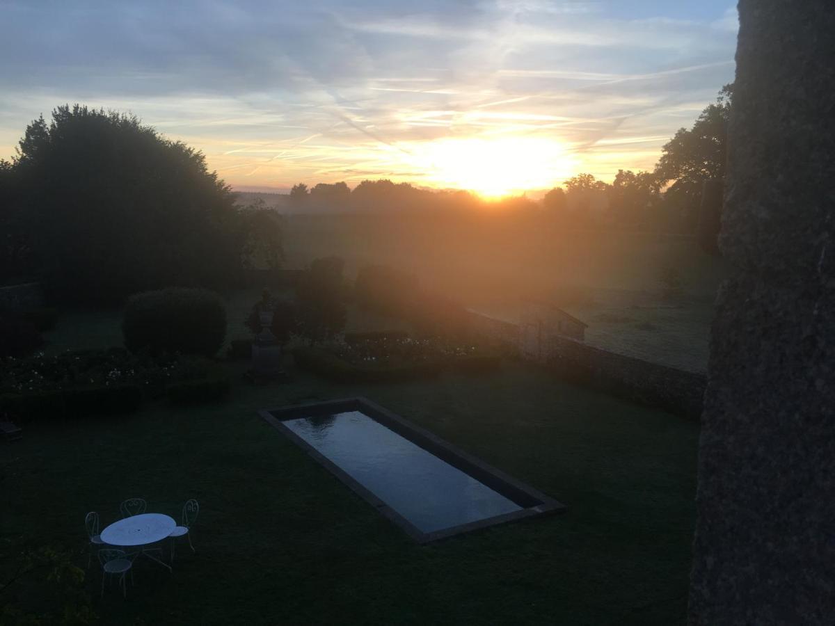 Chateau De Bourgon Montourtier Bagian luar foto